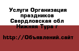 Услуги Организация праздников. Свердловская обл.,Нижняя Тура г.